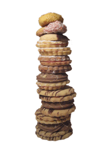 cookie tower